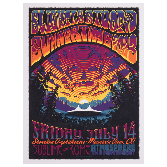 7/14/23 Mountain View, CA Show Poster by Bill Green