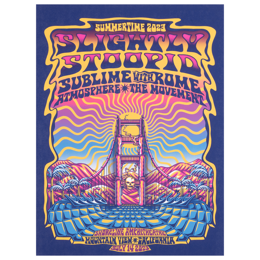 7/14/23 Mountain View, CA Show Poster by Dylan Fant