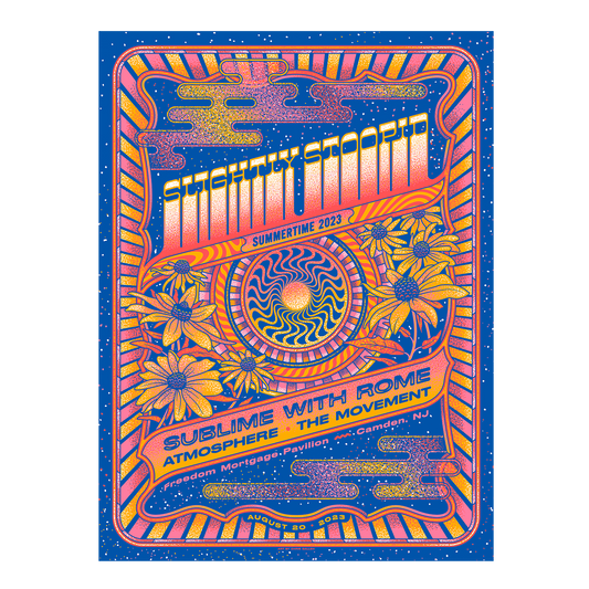 8/20/23 Camden, NJ Show Poster by Chris Gallen (Well Traveled)