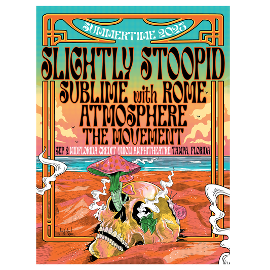 9/2/23 Tampa, FL Show Poster by Joo Gabriel