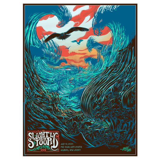 7/12/24 Holmdel, NJ Show Poster by Jay Alders (Well Traveled)