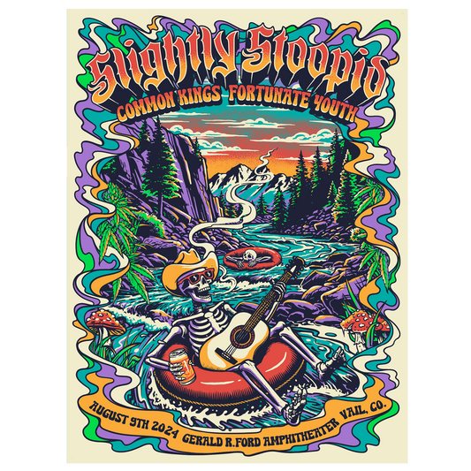 8/9/2024 Vail, CO Show Poster by Bryan Zellner