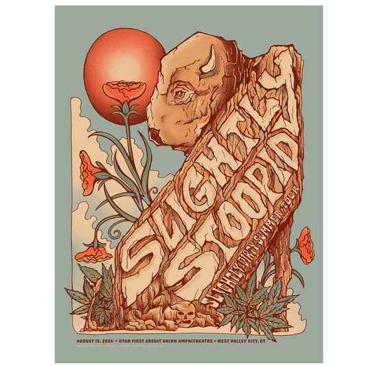 8/15/2024 West Valley City, UT Show Poster by Andy Bird