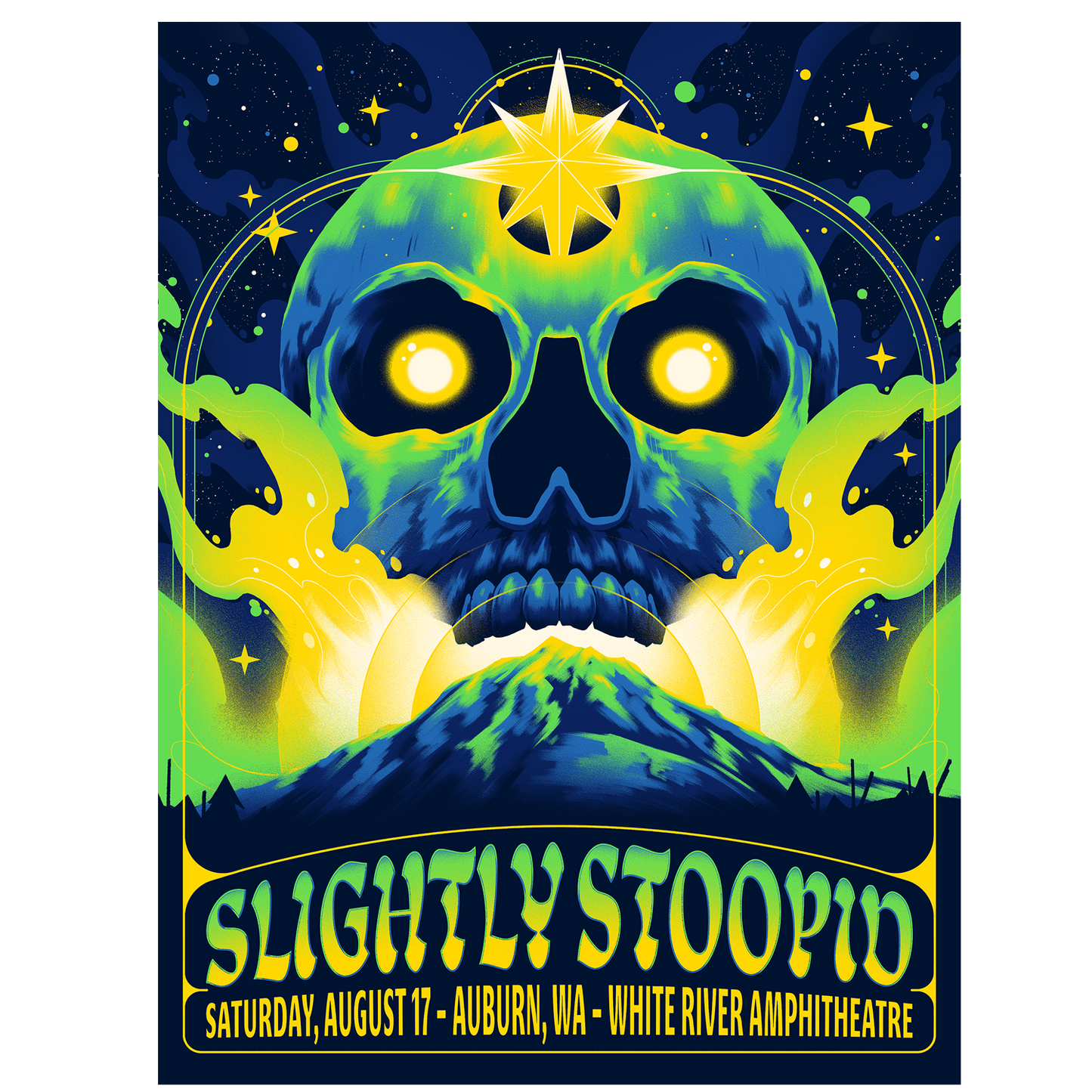 8/17/2024 Auburn, WA Show Poster by Arno Kiss