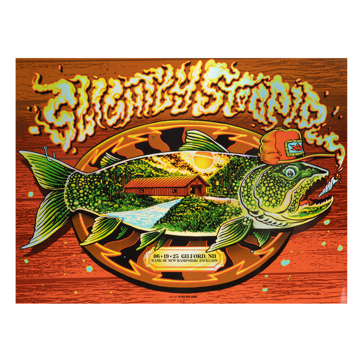 6/19/2025 Gilford, NH Munk One Foil Poster