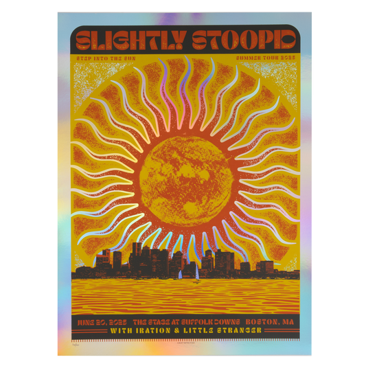 6/20/2025 Boston, MA Drew Findley & Subject Matter Foil Poster