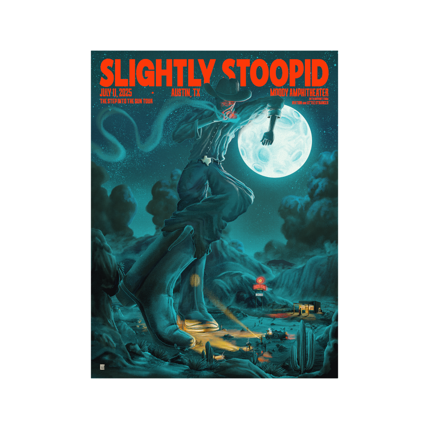 7/11/2025 Austin, TX Bailey Race Poster