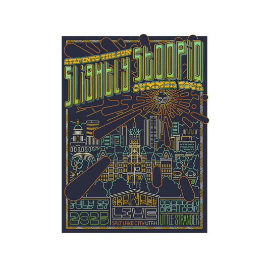 7/27/2025 Salt Lake City, UT Bill Green Poster