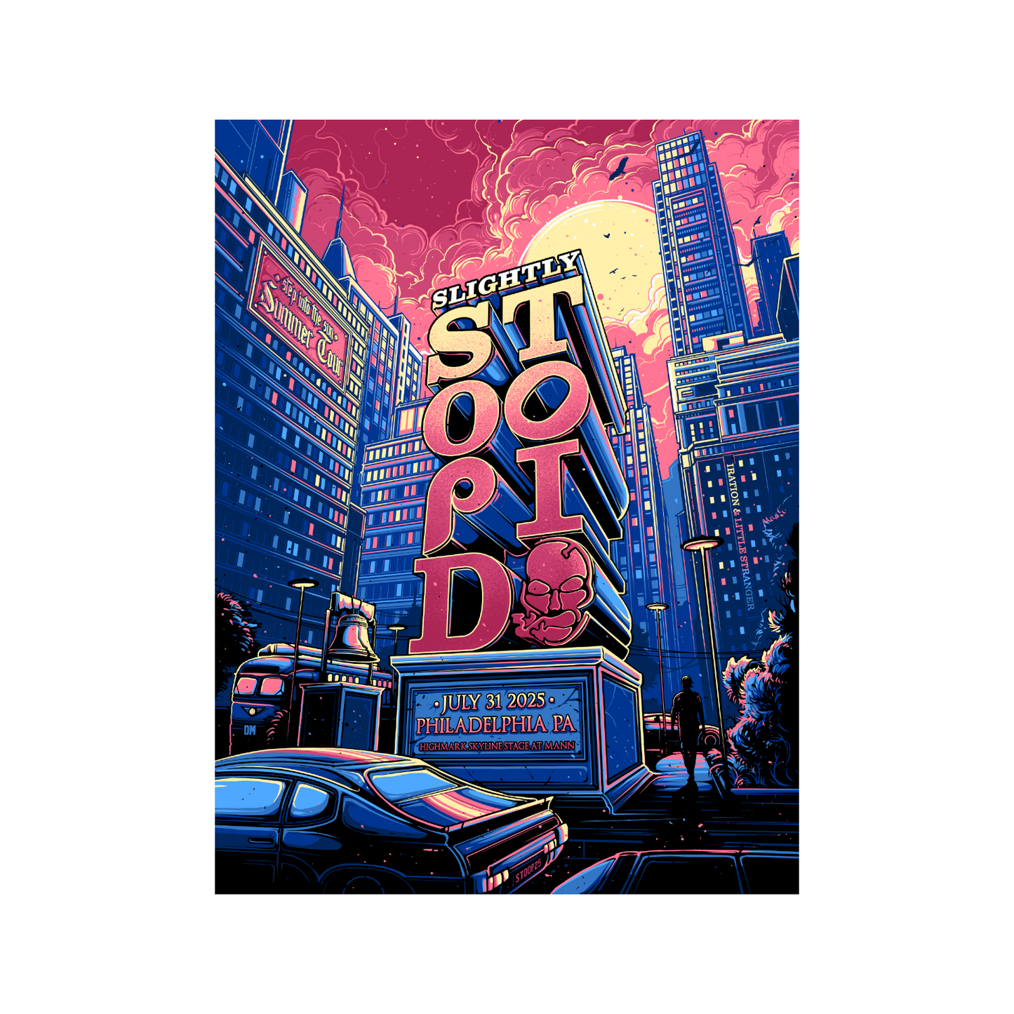 7/31/2025 Philadelphia, PA Dan Mumford Poster