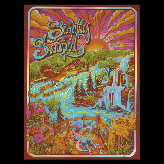 8/1/2025 Lewiston, NY Nathan Librera Foil Poster