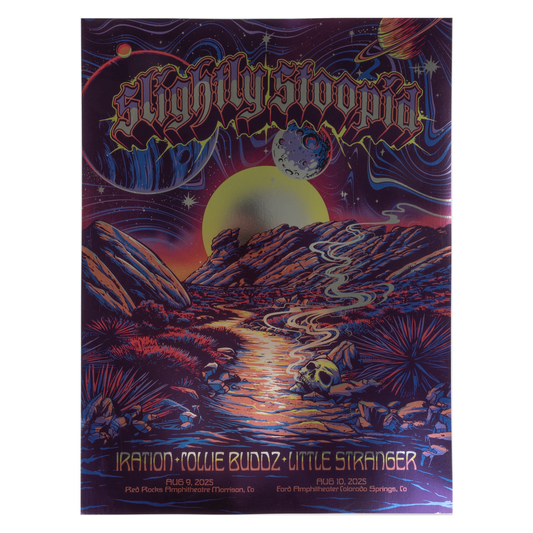 8/9/2025 Morrison, CO Bryan Zellner Foil Poster