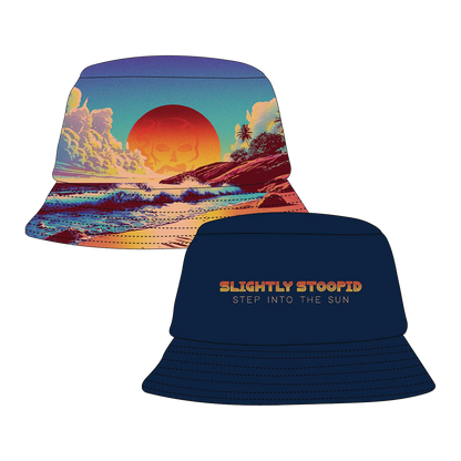 Step Into The Sun Canvas Reversible Bucket Hat