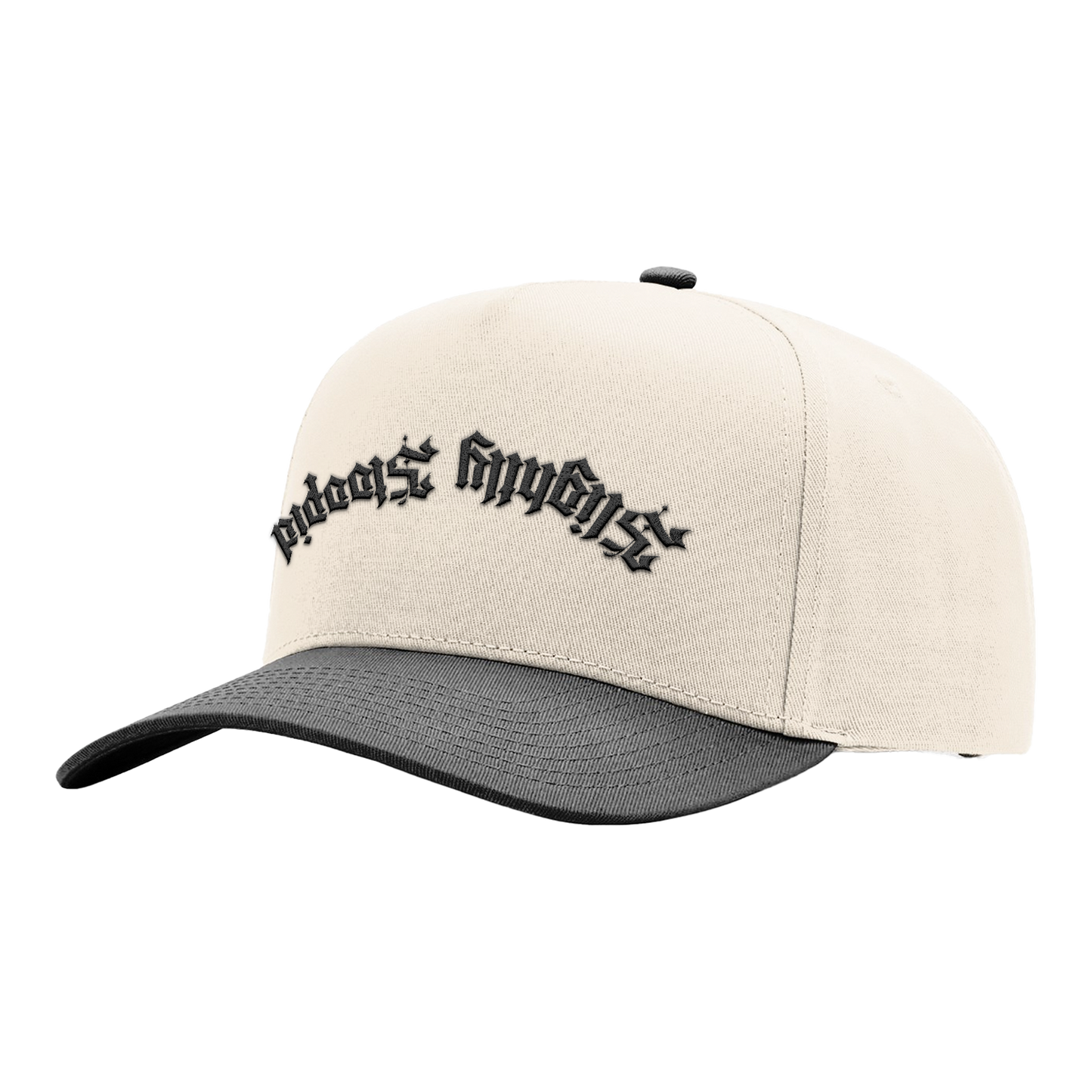 the Upside Down Richardson Full Fabric 5 Panel Champ Hat