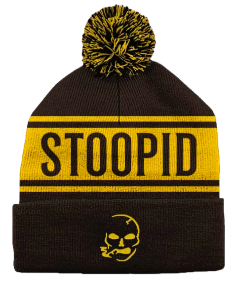 Stoopid Pom Beanie