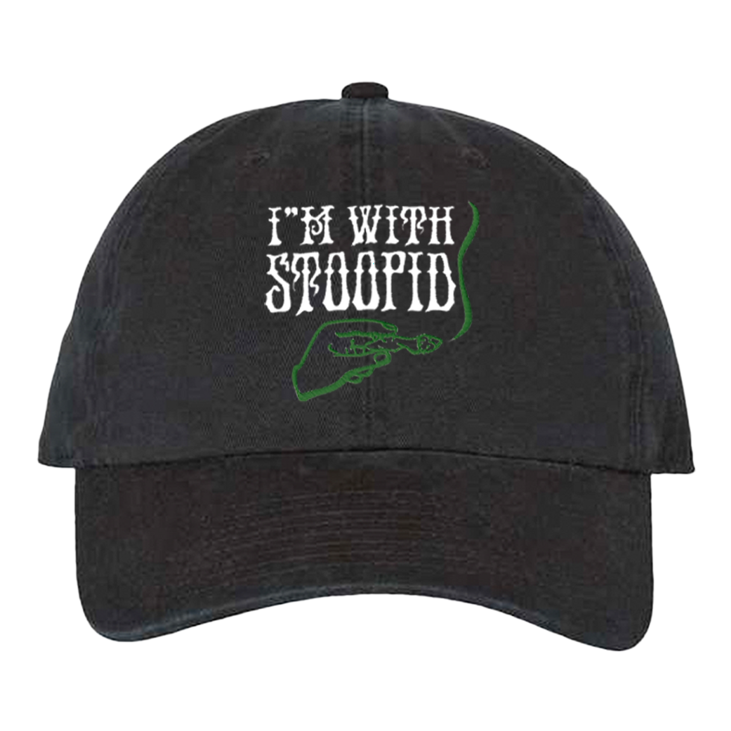 I'm With Stoopid Clean Up Cap