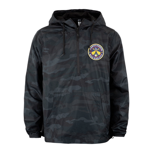 Mile High City Black Nuggets Windbreaker