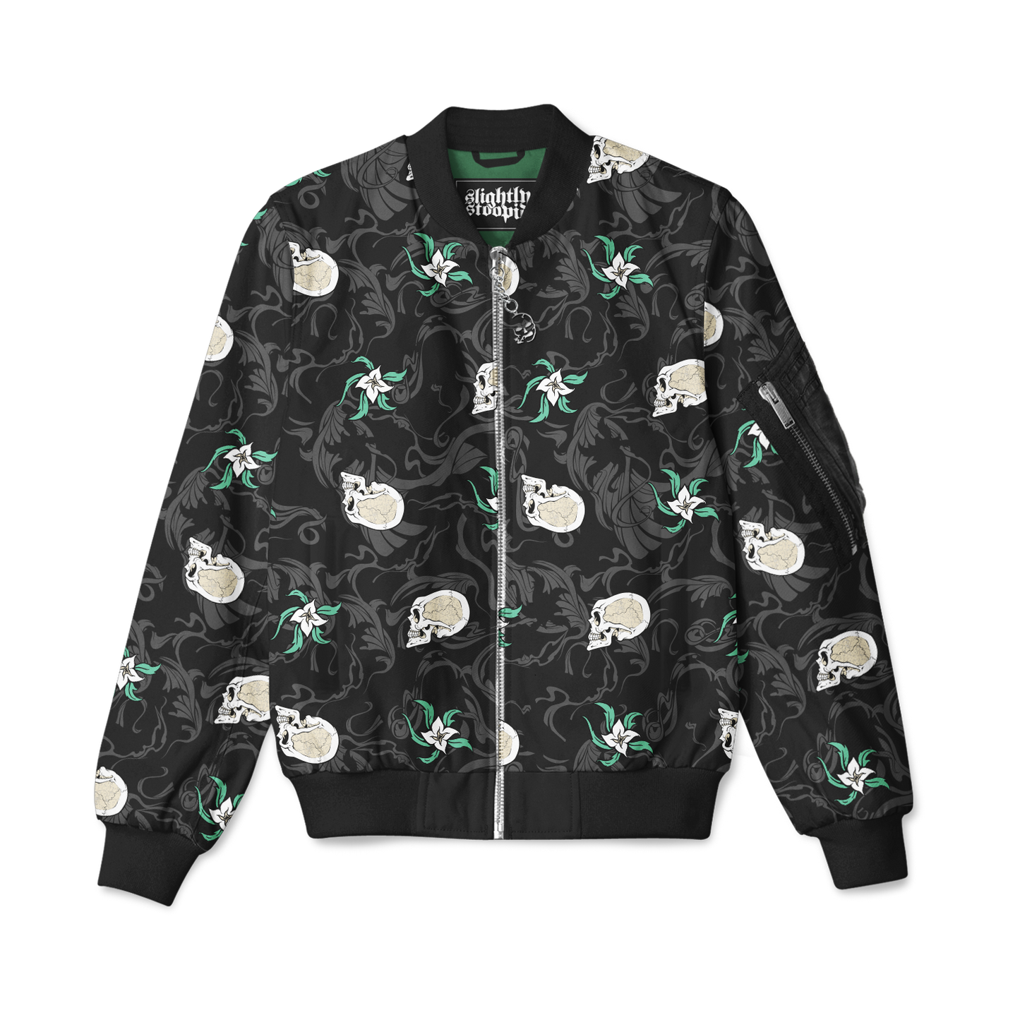Skull Kiss Bomber Jacket 2024