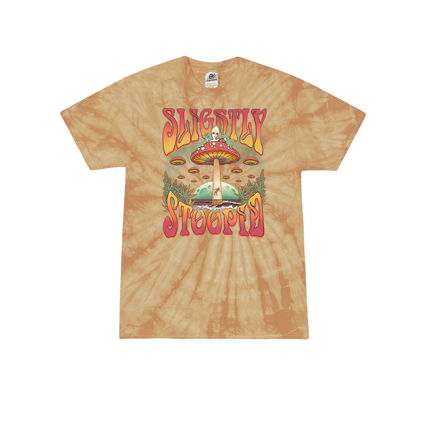 Mushroom UFO Tie Dye Tee
