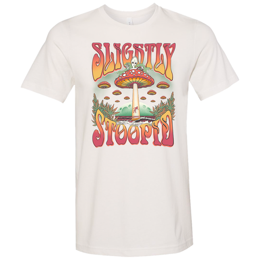 Mushroom UFO Tee (Vintage White)