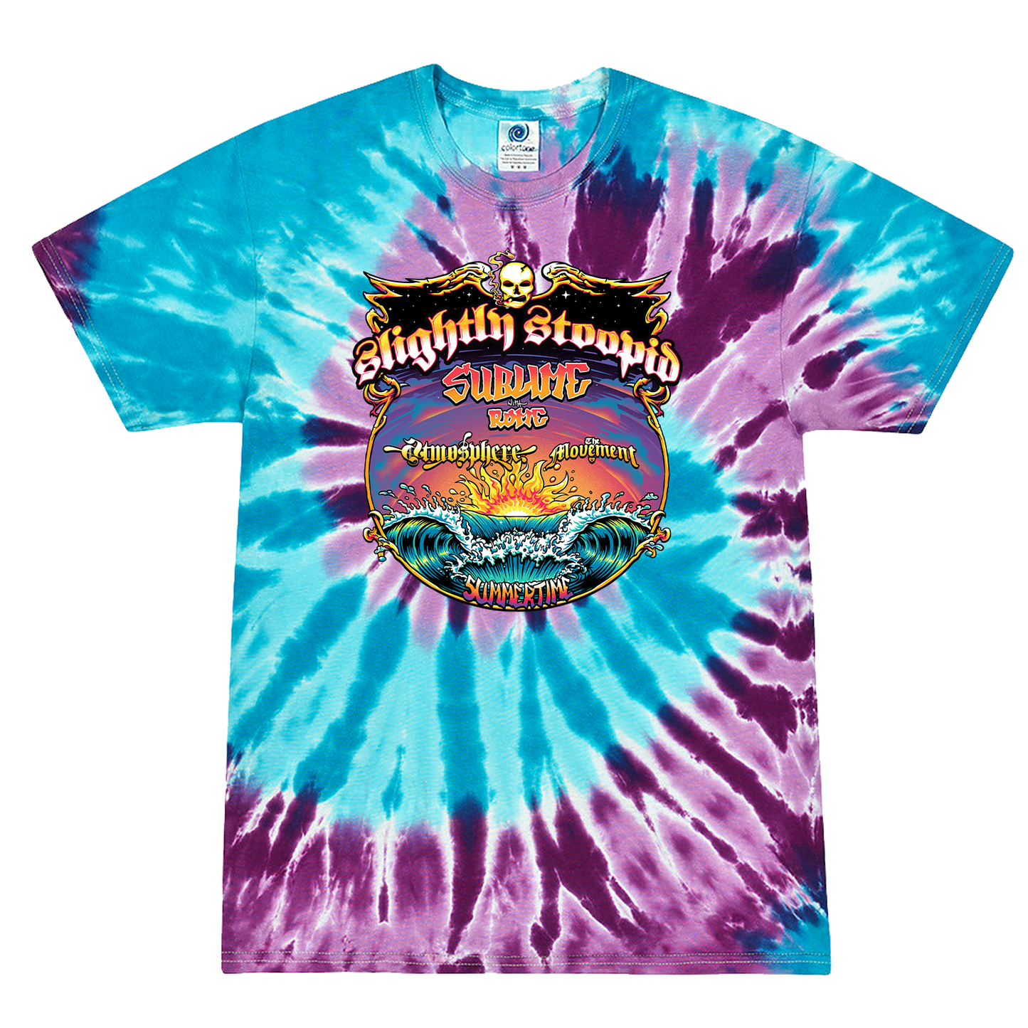 Summertime Collab TieDye Tee