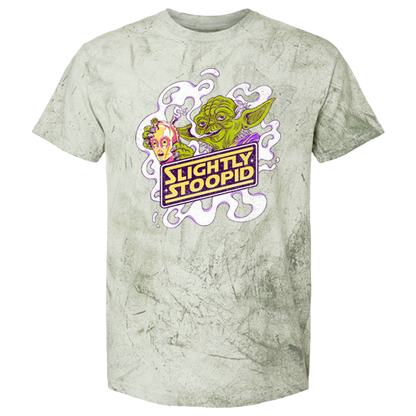 Smoking Yoda Tie Dye Tee