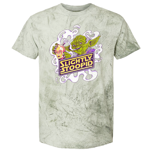 Smoking Yoda Tie Dye Tee