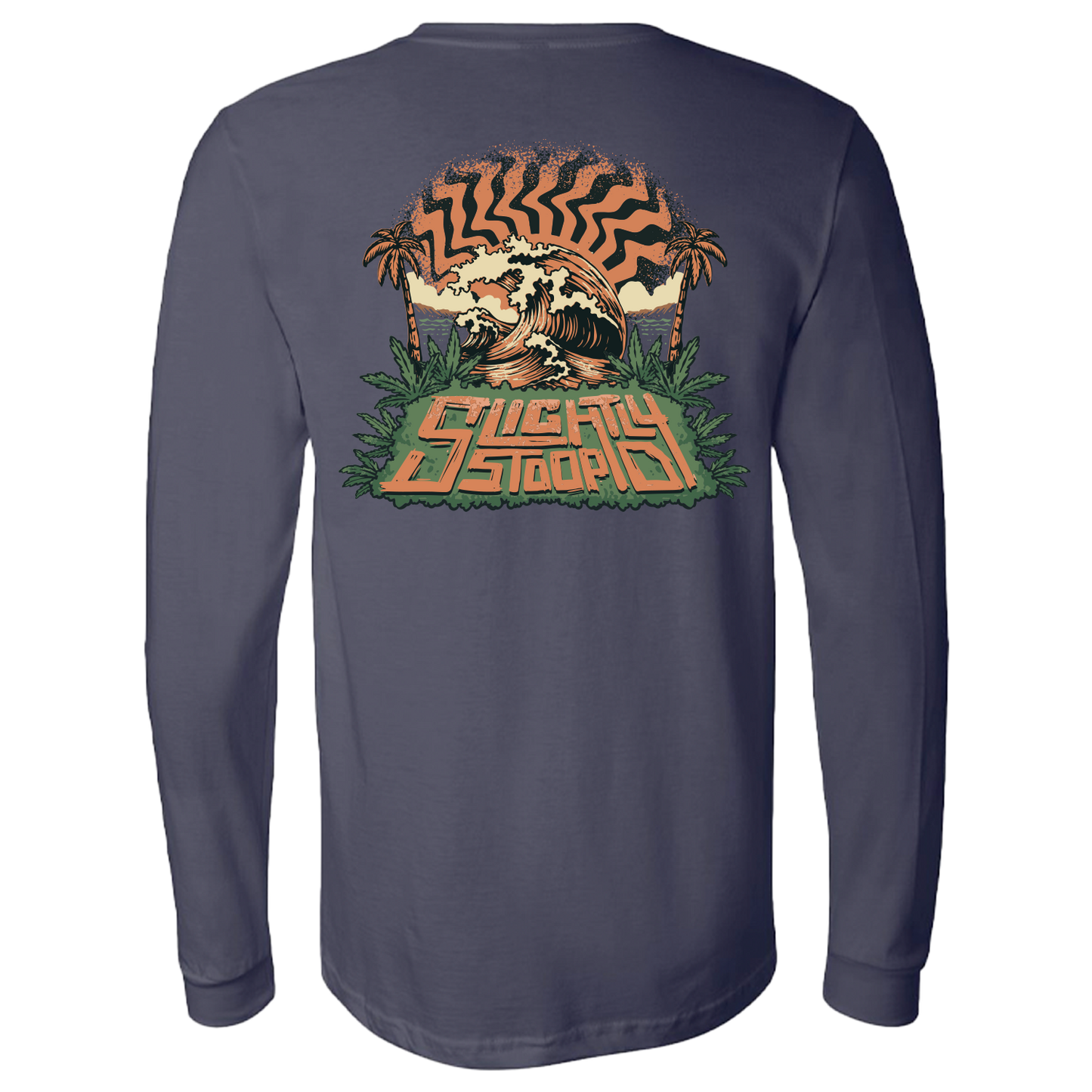 Maze Wave Long Sleeve Tee