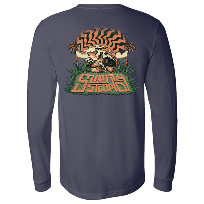 Maze Wave Long Sleeve Tee