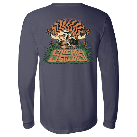 Maze Wave Long Sleeve Tee