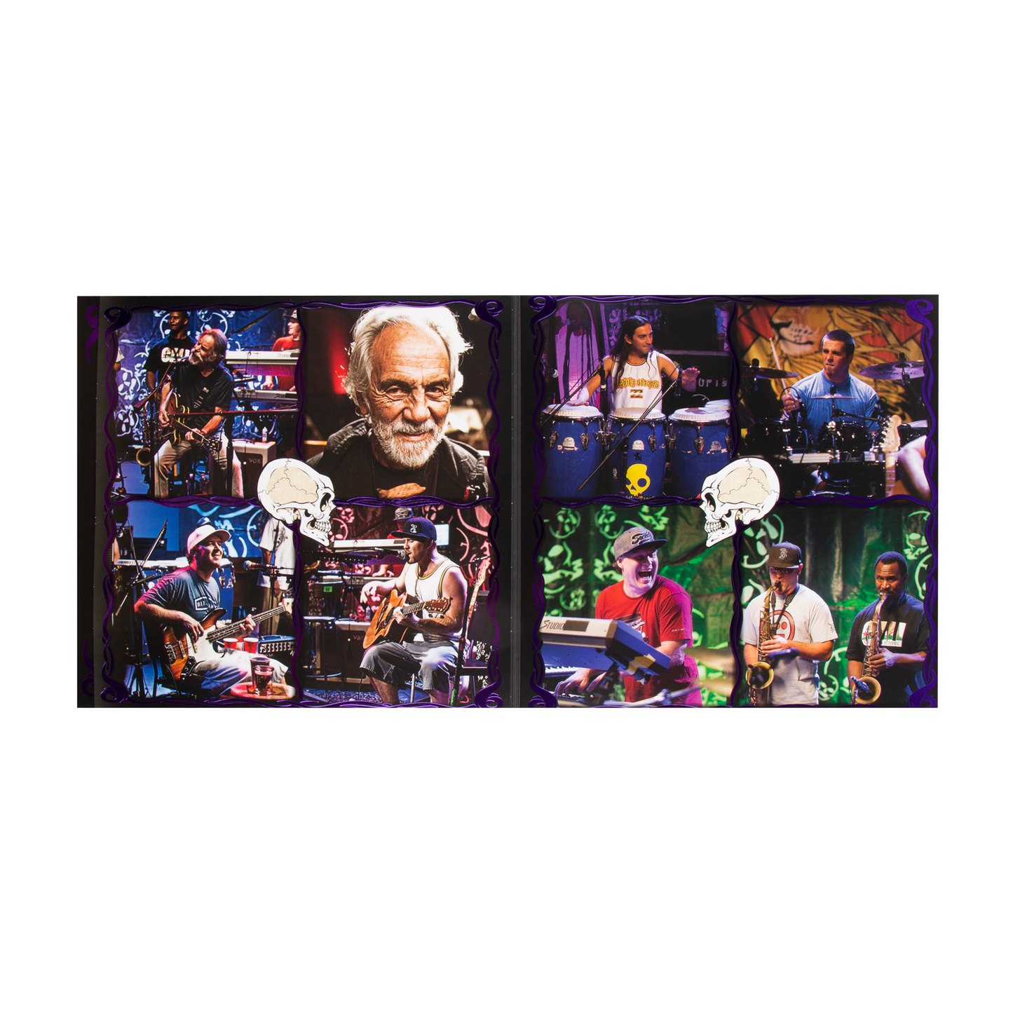 Slightly Stoopid & Friends "Live At Roberto's" TRI Studios 9.13.11 12" 140gram Vinyl in Deep Purple & Black Smoke